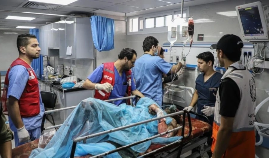 la agresión israelí sometió a los hospitales a una presión extrema, forzando el cierre de algunos centros y reduciendo otros a un funcionamiento mínimo. la agresión israelí sometió a los hospitales a una presión extrema, forzando el cierre de algunos centros y reduciendo otros a un funcionamiento mínimo.