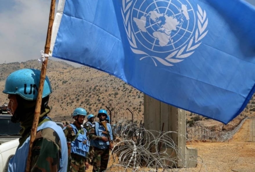 Fuerzas de la ONU para el Mantenimiento de la Paz.  