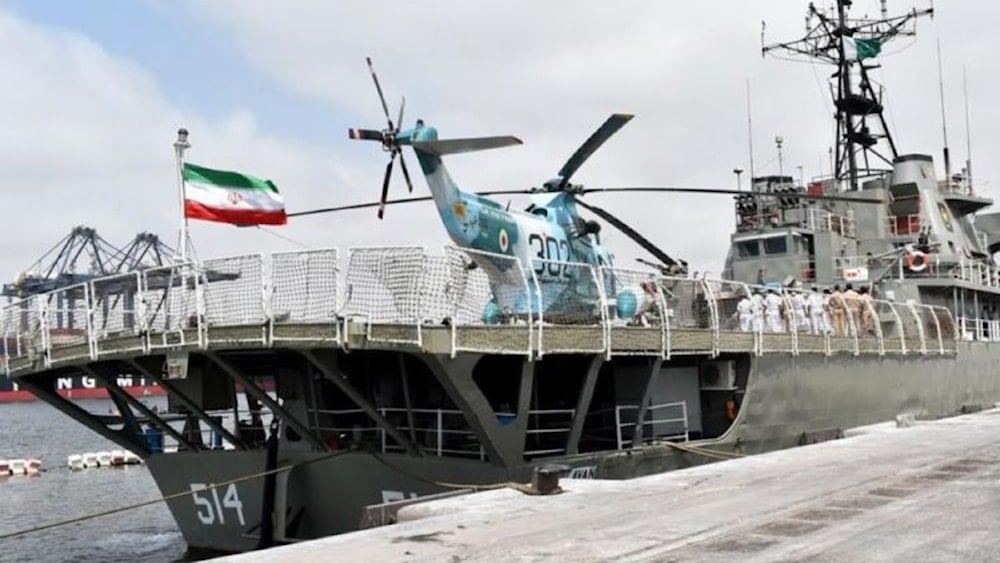 Parte de la fuerza naval de Irán.