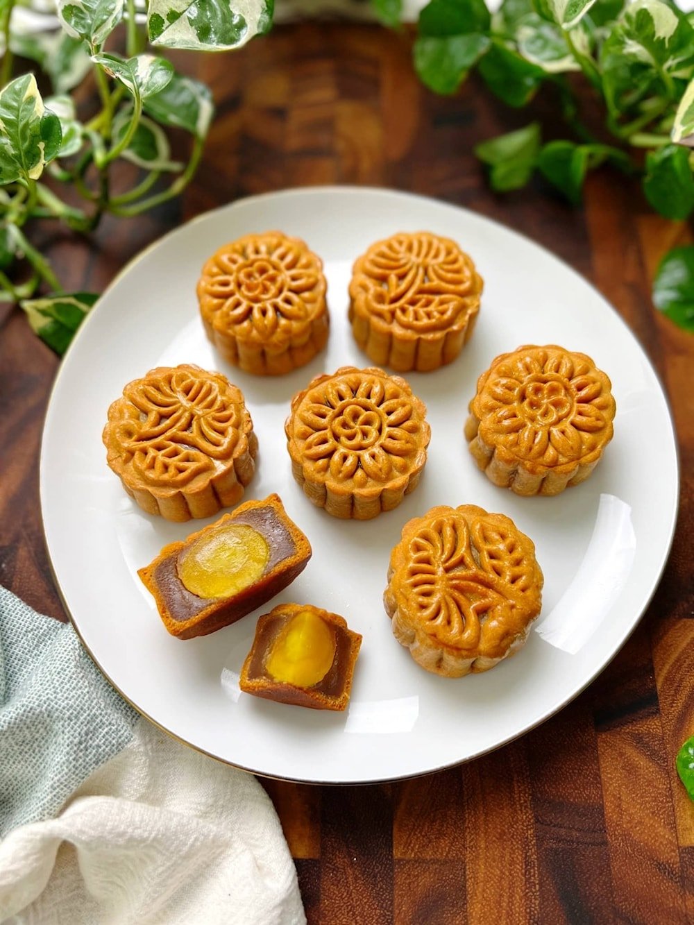 Dulces mooncakes