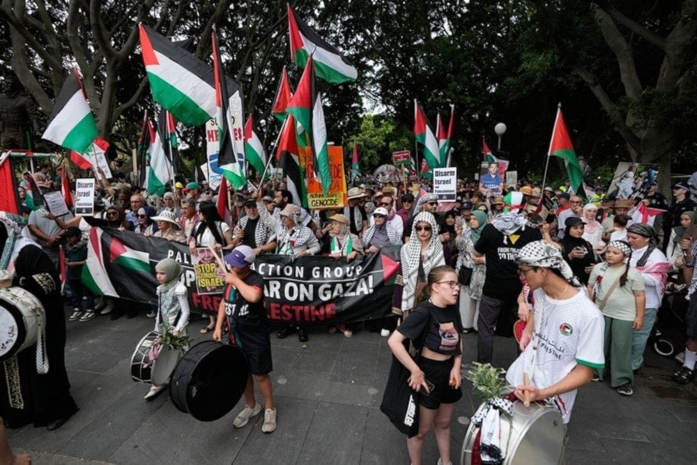 Australia marchó por Palestina y condenó la ocupación de 