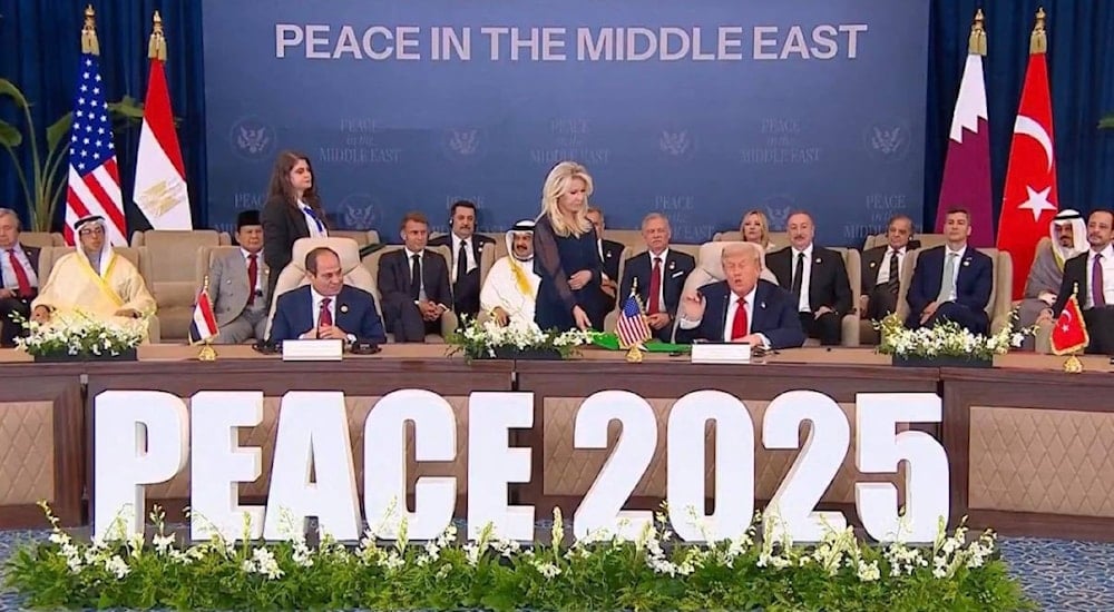 Trump, El-Sisi, Qatar y Turquía firmaron en Egipto el Acuerdo de Gaza.