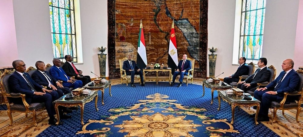 Egipto y Sudán acordaron reforzar la coordinación para poner fin a la guerra.