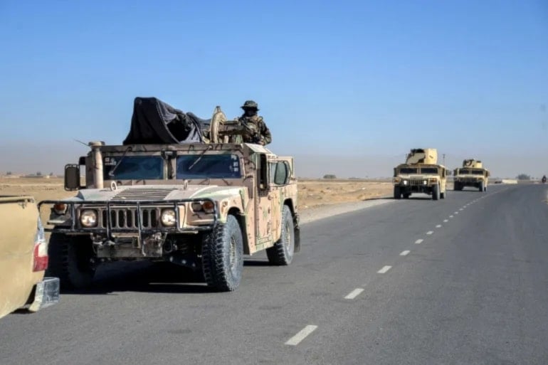 Fuerzas afganas cerca de la frontera con Pakistán. (Foto: AFP)