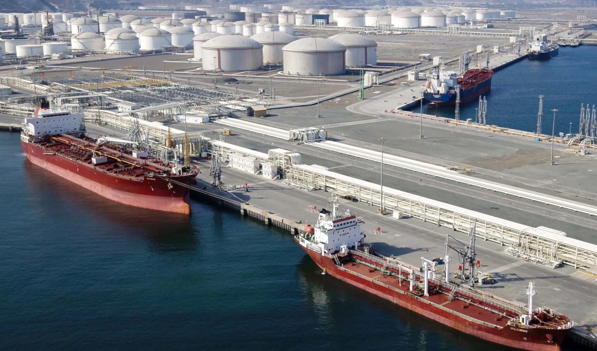 Puerto de Fujairah, en los Emiratos Árabes Unidos. (Foto: Archivo)