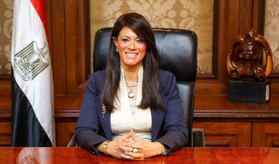 La ministra de Planificación de Egipto, Rania al Mashat.