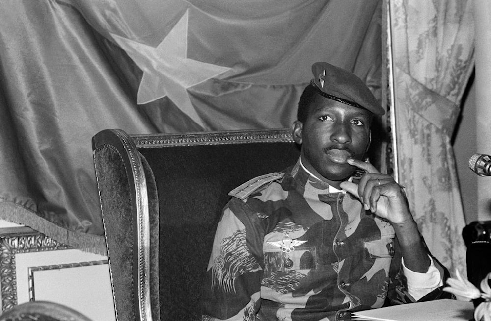 El presidente y símbolo del panafricanismo revolucionario, Thomas Sankara. 