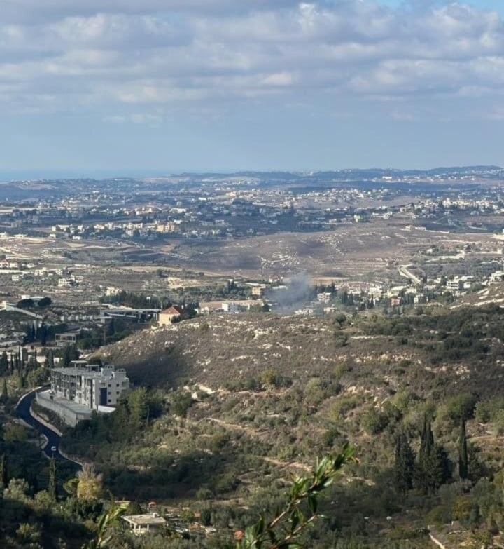 Ataque israelí con drones a Deir Kifa, sur del Líbano. (Foto: Redes sociales)