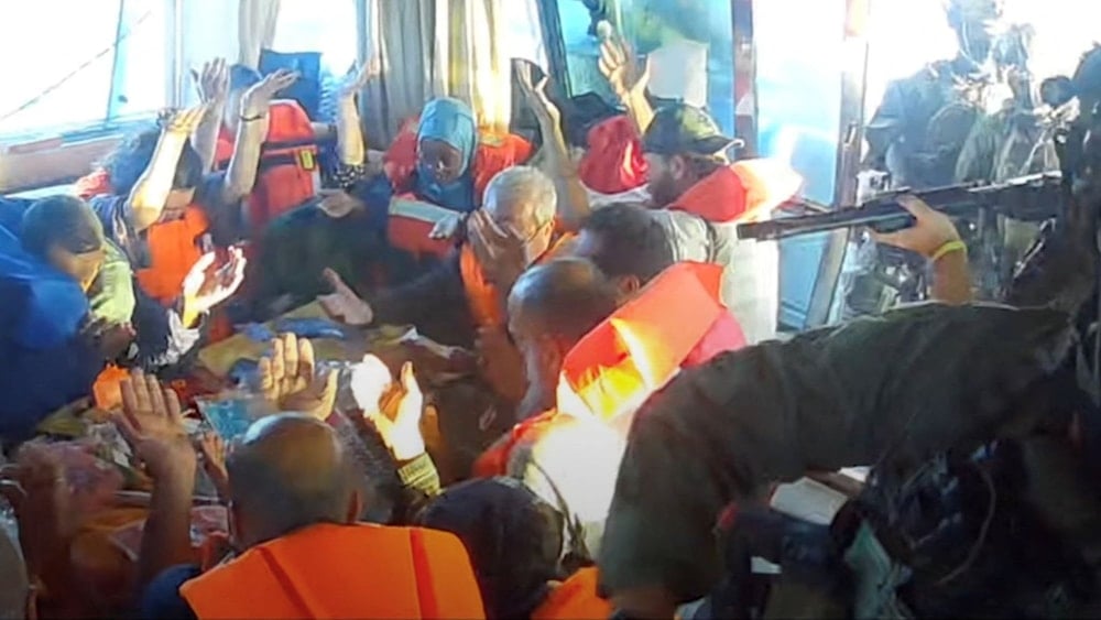 Soldados israelíes asaltaron los barcos de la Flotilla Sumud Global. (Foto: Agencias)