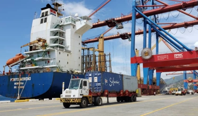 El buque tocará llegará a territorio venezolano a través del puerto La Guaira.