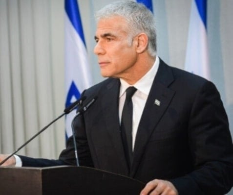 Líder de la oposición israelí, Yair Lapid (Foto: Archivo)