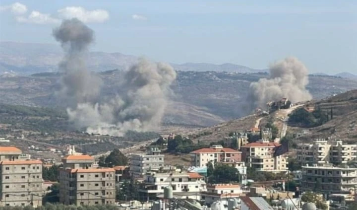 Ejército israelí reanuda ataques en el sur de Líbano.