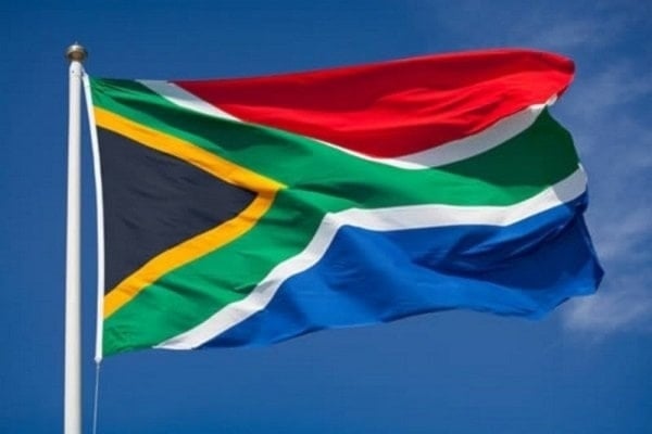Bandera de Sudáfrica