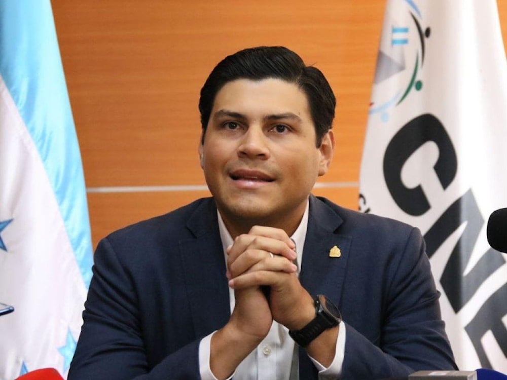 El funcionario del Consejo Nacional Electoral de Honduras, Marlon Ochoa. 