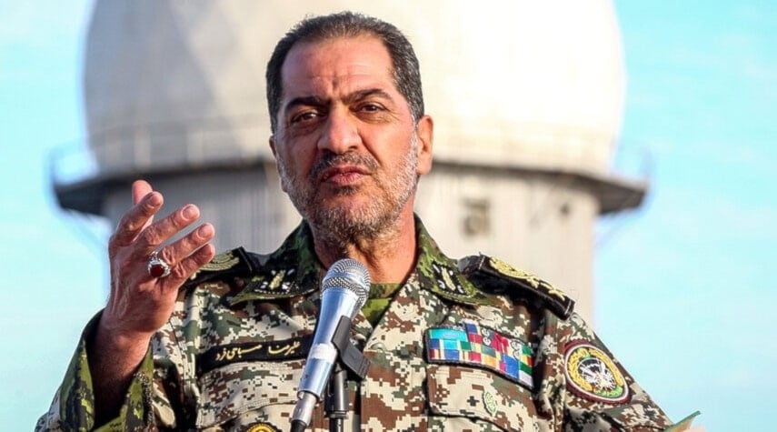 El comandante de la base de defensa aérea conjunta iraní de Khatam al-Anbiya, General de brigada, Ali Reza Sabahi Fard.