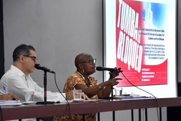 Cuba denuncia en foro internacional el impacto del bloqueo de EE.UU. Foto: Periódico Trabajadores
