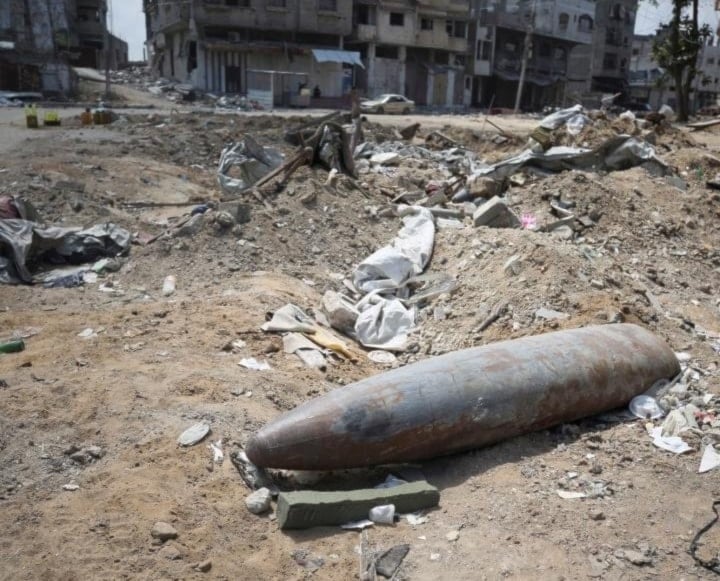  ​Limpiar Gaza de bombas sin explotar podría tardar 30 años 