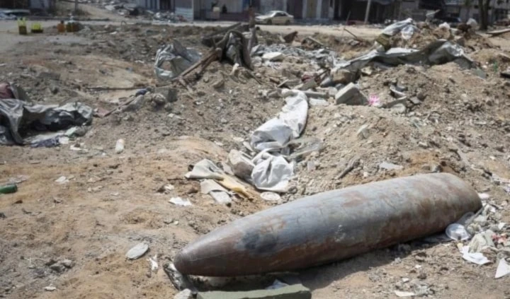 Limpiar Gaza de bombas sin explotar podría tardar 30 años Limpiar Gaza de bombas sin explotar podría tardar 30 años