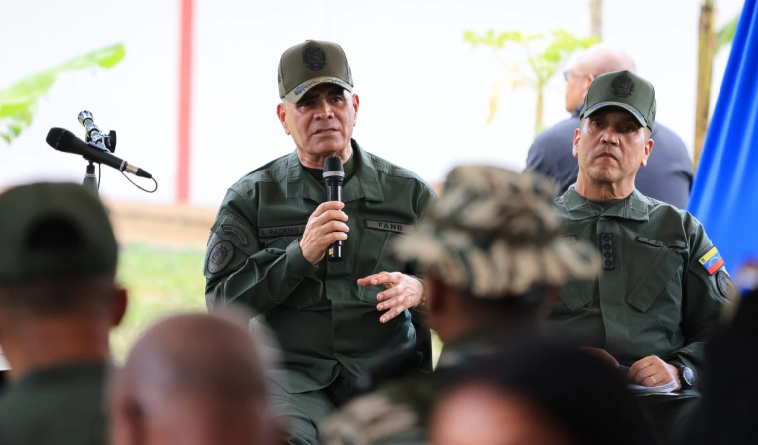 El vicepresidente de Soberanía Política, Seguridad y Paz de Venezuela, Vladimir Padrino López. El vicepresidente de Soberanía Política, Seguridad y Paz de Venezuela, Vladimir Padrino López.