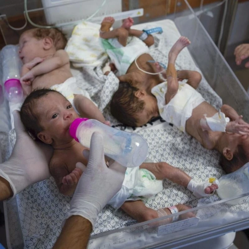 En Gaza el 70% de los recién nacidos son prematuros y bajo peso