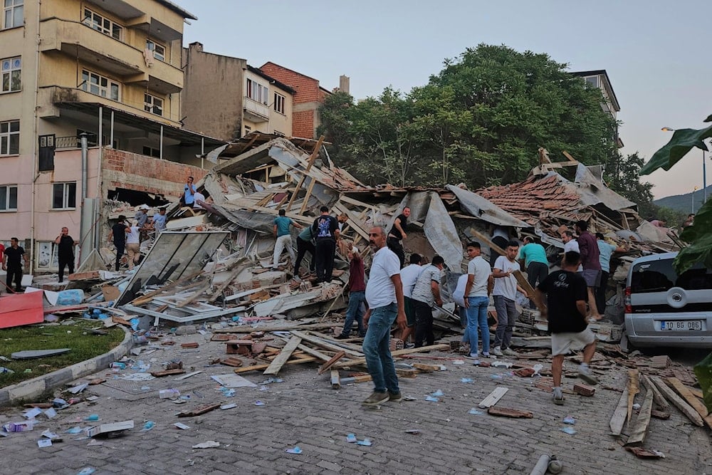 Terremoto en Sindirgi agosto de 2025. Este octubre se registró otro terremoto de magnitud 6,1. 