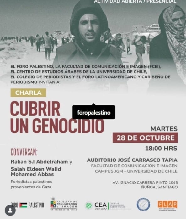 El encuentro convocará a periodistas, académicos y estudiantes para reflexionar sobre los desafíos de informar desde un territorio sitiado.