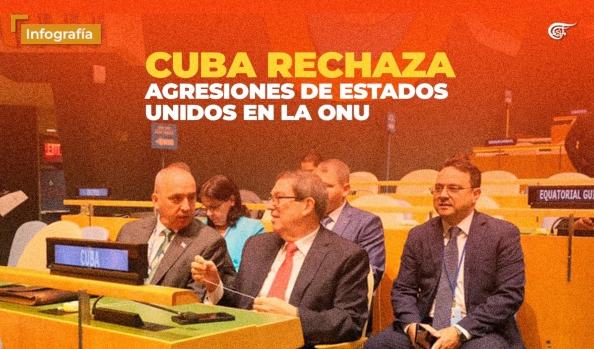 Cuba rechaza agresiones de Estados Unidos en la ONU