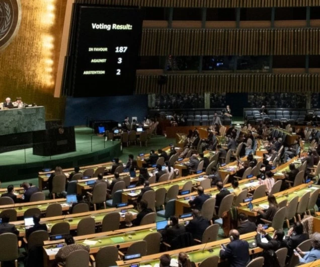 ONU vota resolución para levantar el bloqueo de EE. UU. a Cuba. ONU vota resolución para levantar el bloqueo de EE. UU. a Cuba.