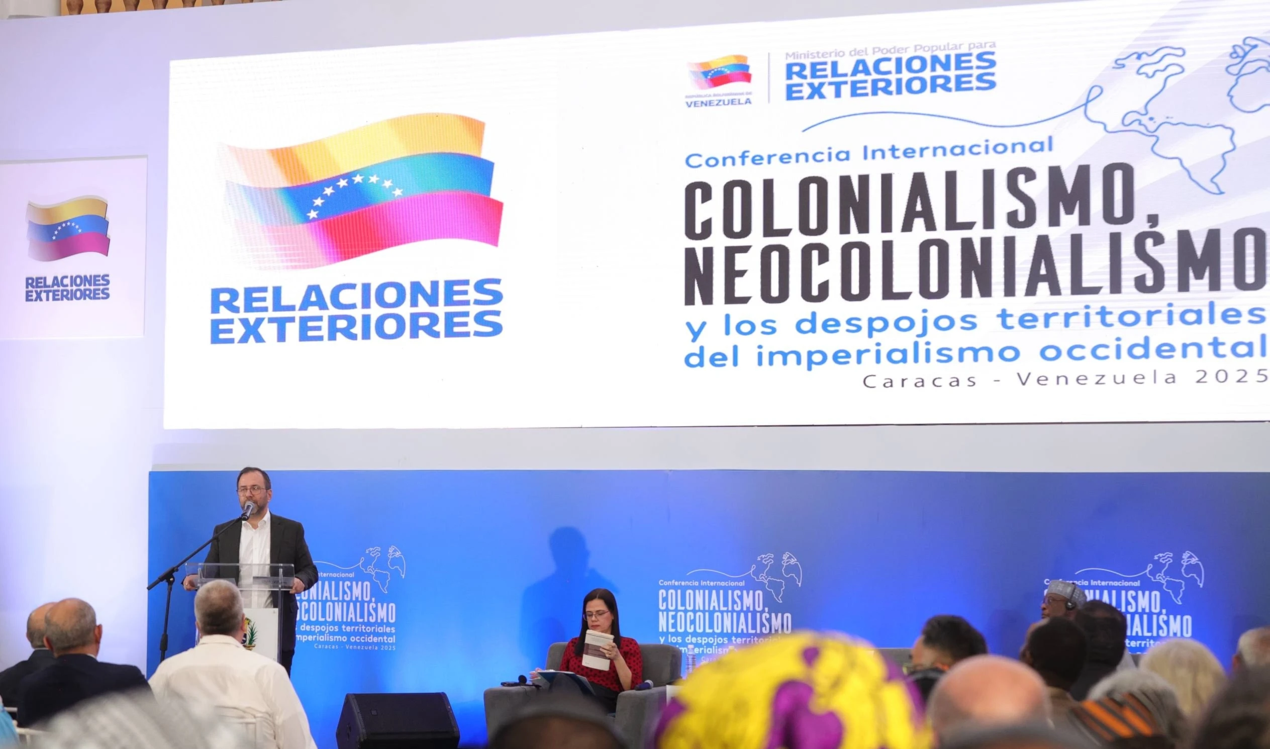 Venezuela instala conferencia internacional contra el colonialismo Venezuela instala conferencia internacional contra el colonialismo