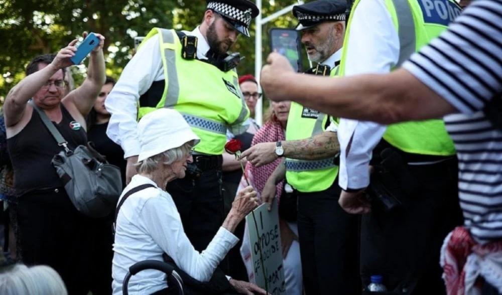 El gobierno británico endureció las medidas contra algunos colectivos de solidaridad con Palestina El gobierno británico endureció las medidas contra algunos colectivos de solidaridad con Palestina