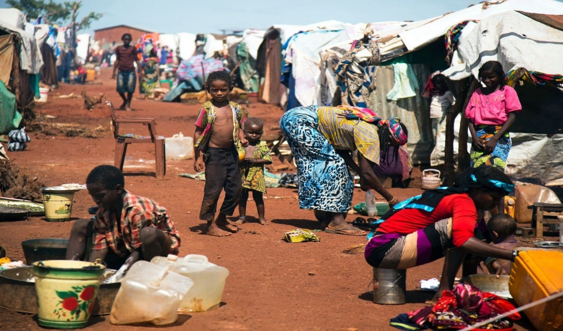 Familias en Sudán del Sur luchan por sobrevivir en medio de fuertes inundaciones
