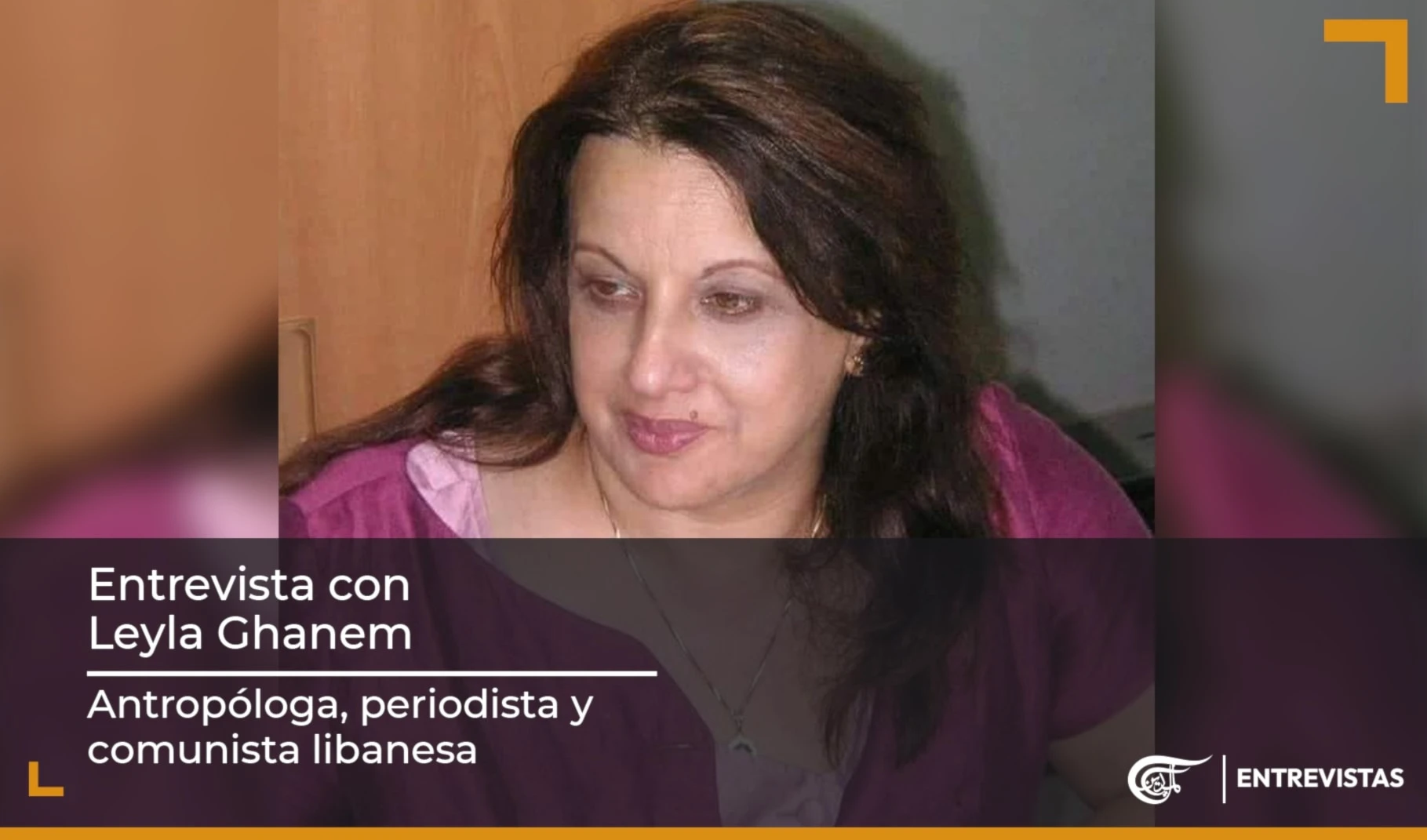 Entrevista a Leyla Ghanem: "El pueblo sabe que el desarme de Hizbullah sería el final de la independencia de la nación libanesa"