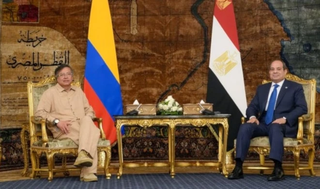Egipto y Colombia reafirman cooperación y apoyo al acuerdo de Gaza Egipto y Colombia reafirman cooperación y apoyo al acuerdo de Gaza
