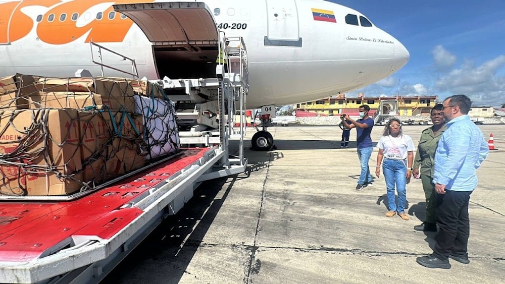 El ministro de Relaciones Exteriores de Venezuela, Yván Gil, viajó a Cuba al frente de la carga solidaria. 