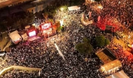 Decenas de miles protestan en "Tel Aviv" por un acuerdo de intercambio Decenas de miles protestan en "Tel Aviv" por un acuerdo de intercambio