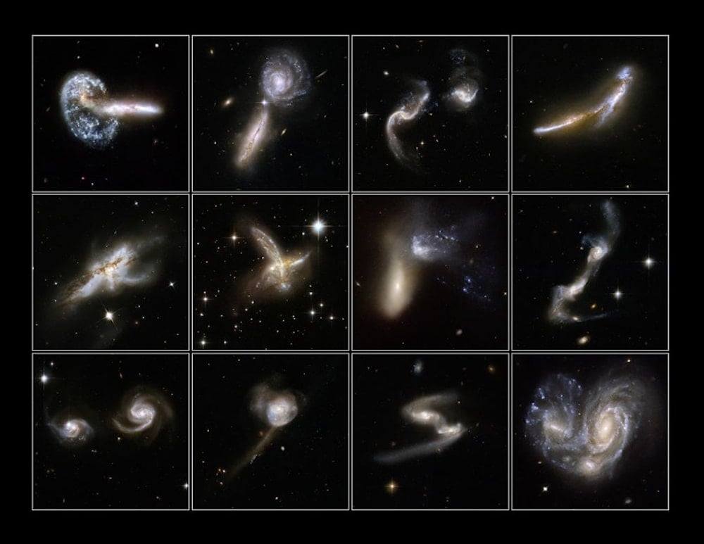 Telescopio Hubble revela galaxia con forma desconcertante