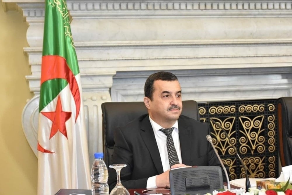 El ministro de Energía y Minas de Argelia, Mohamed Arkab.