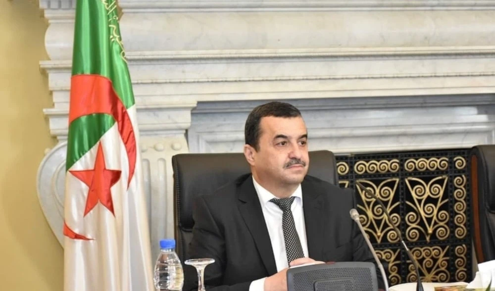 El ministro de Energía y Minas de Argelia, Mohamed Arkab.