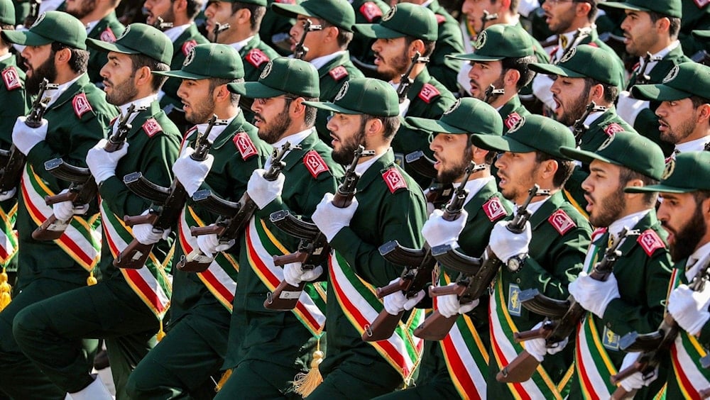 Fuerzas de la Guardia Revolucionaria de Irán. 
