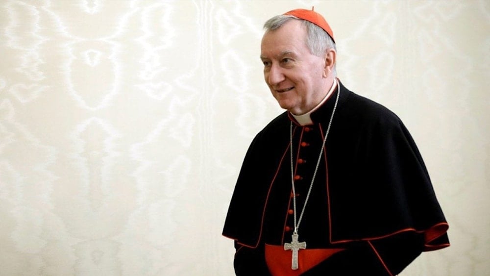 El cardenal Pietro Parolin criticó duramente los ataques israelíes contra Gaza.