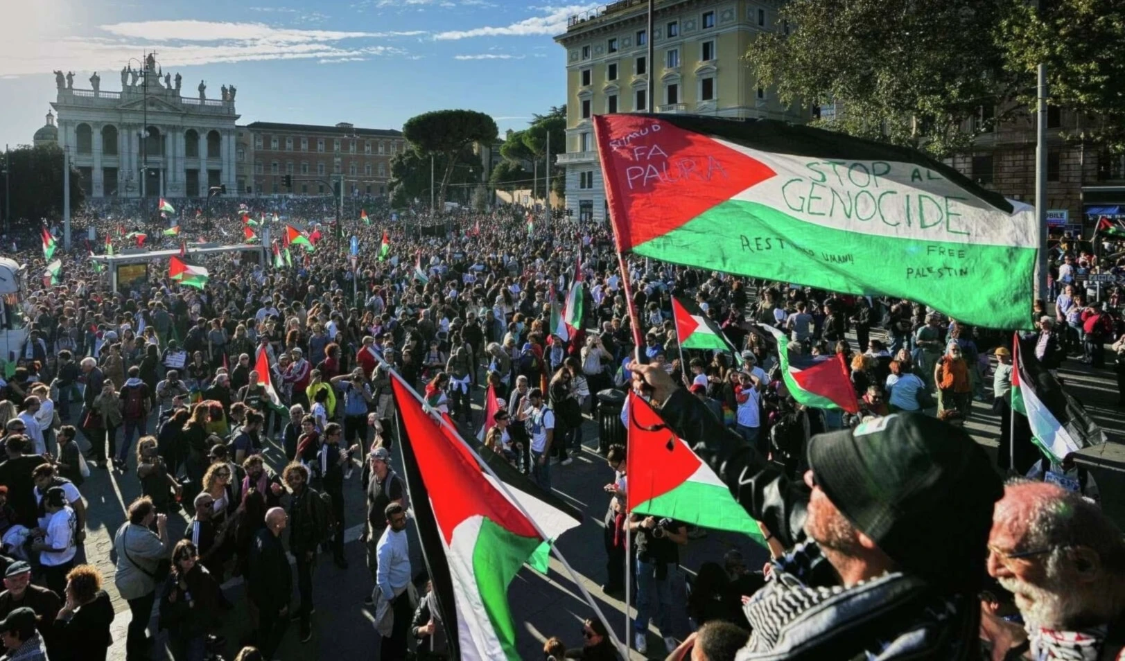 Protestas globales en apoyo a Palestina y Gaza conmemoran el segundo aniversario de la Operación “Diluvio de Al Aqsa” Protestas globales en apoyo a Palestina y Gaza conmemoran el segundo aniversario de la Operación “Diluvio de Al Aqsa”