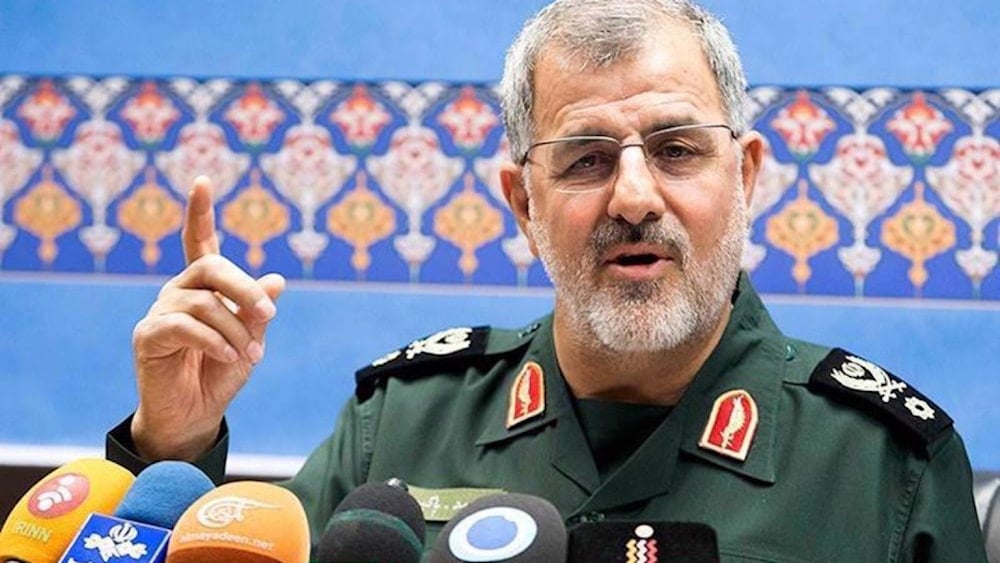 Comandante de la Guardia Revolucionaria iraní, Mohammad Pakpour.