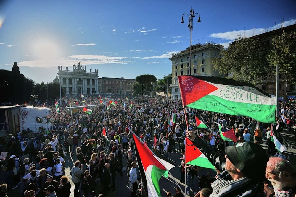 Protestas globales en apoyo a Palestina y Gaza conmemoran el segundo aniversario de la Operación “Diluvio de Al Aqsa”