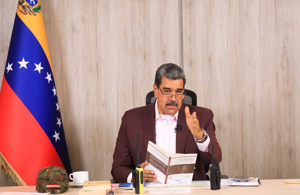 Maduro condena genocidio israelí y denuncia plan de EE. UU.