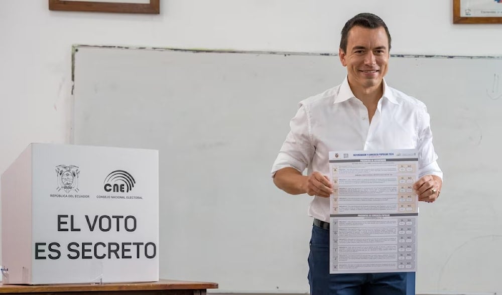 Ecuador: Inicia campaña electoral para consulta popular