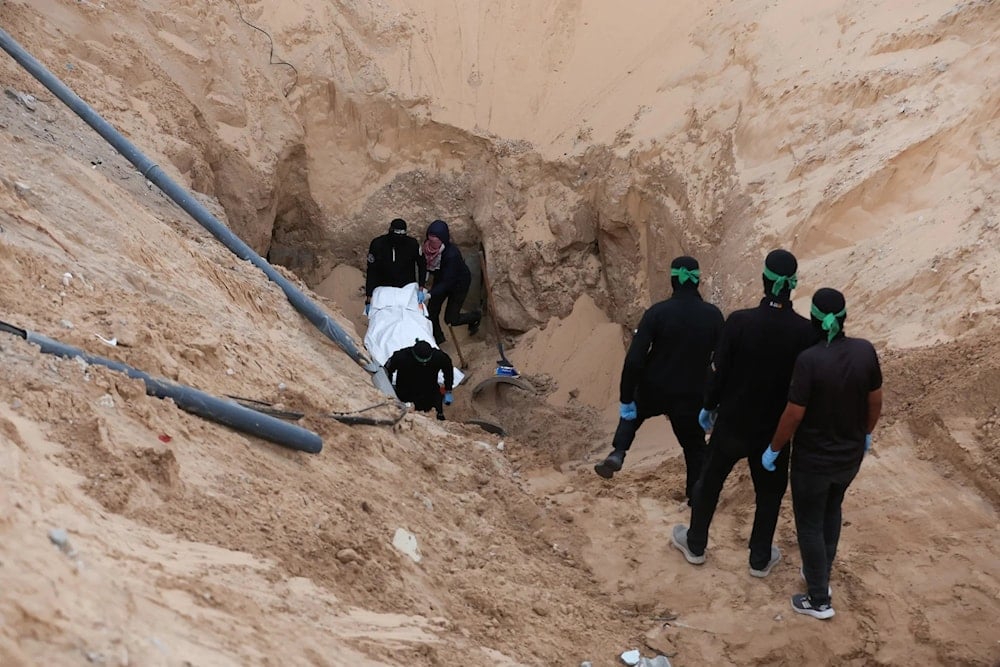 En la Franja de Gaza permanecen once cuerpos, incluidos los restos de dos prisioneras extranjeras.