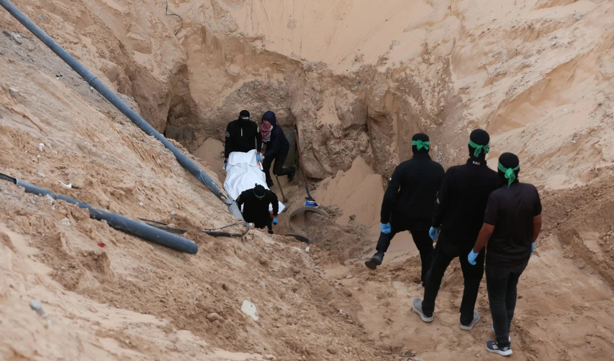 En la Franja de Gaza permanecen once cuerpos, incluidos los restos de dos prisioneras extranjeras.