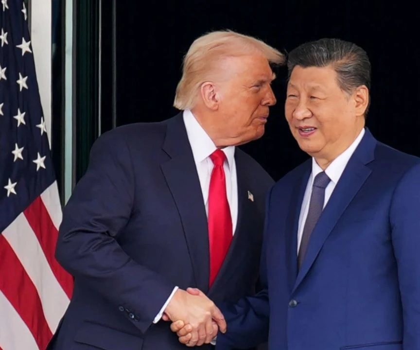 Xi Jinping y Donald Trump durante un encuentro reciente en el que acordaron reducir las tensiones bilaterales. (Foto: Getty Images)