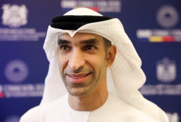 Ministro de Comercio de los Emiratos Árabes Unidos (EAU), Thani bin Ahmed Al Zeyoudi
