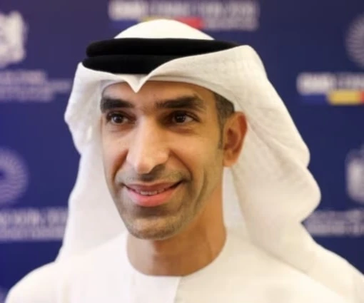 Ministro de Comercio de los Emiratos Árabes Unidos (EAU), Thani bin Ahmed Al Zeyoudi